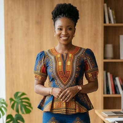 Ankara two-piece